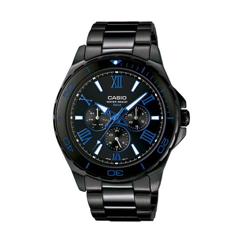 Reloj Casio Hombre MTD-1075BK-1A2VDF