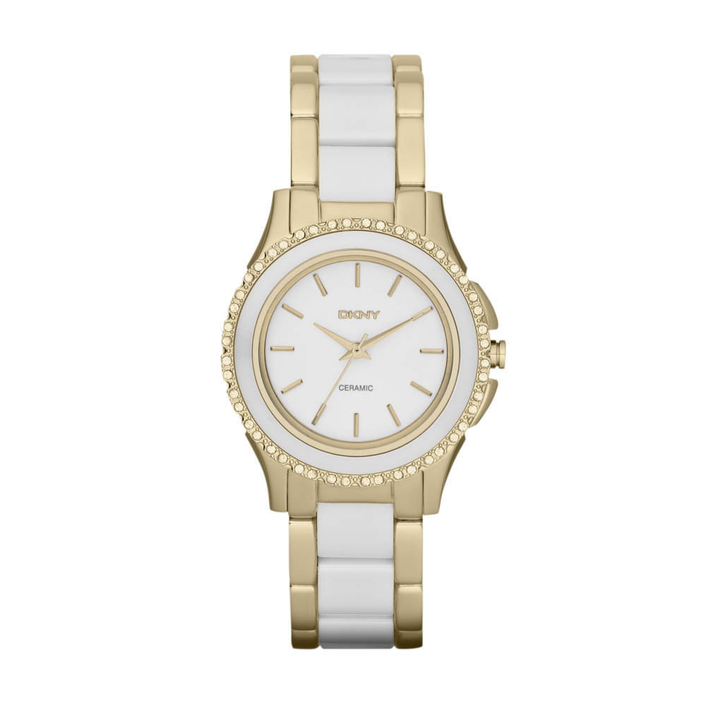 Pulsera Reloj Dkny Ceramic Blanco Reloj Dkny Ceramica Mujer